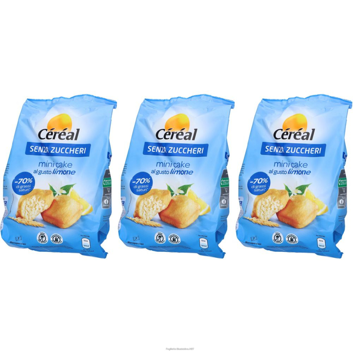 Cerca Prezzi di céréal senza zuccheri mini cake al gusto limone set da 3 3x196 g altro e acquista online