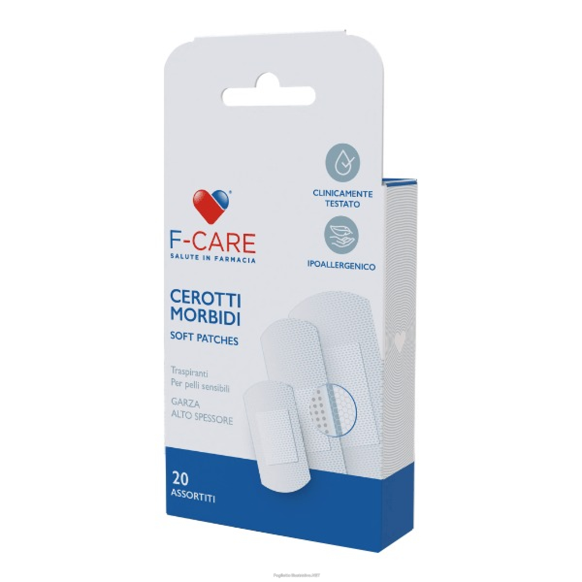 Cerca Prezzi di cerotti morbidi f-care misure assortite 20 pezzi e acquista online