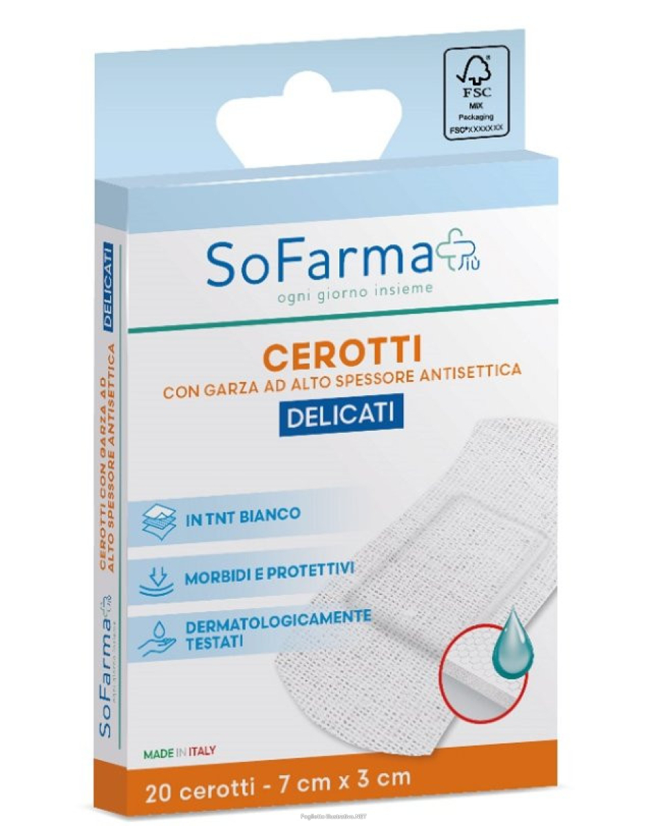 Cerca Prezzi di cerotti soft pelli sensibili medicare traspiranti 20 pezzi 7 cm x 2 cm - gammadis e acquista online