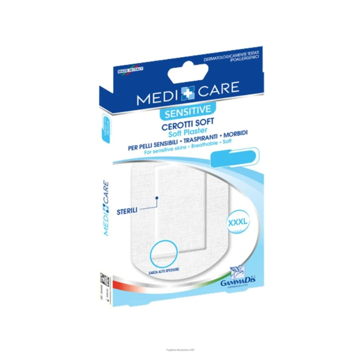 Cerca Prezzi di cerotti soft pelli sensibili medicare traspiranti 3 cerotti 10 cm x 20 cm - gammadis e acquista online