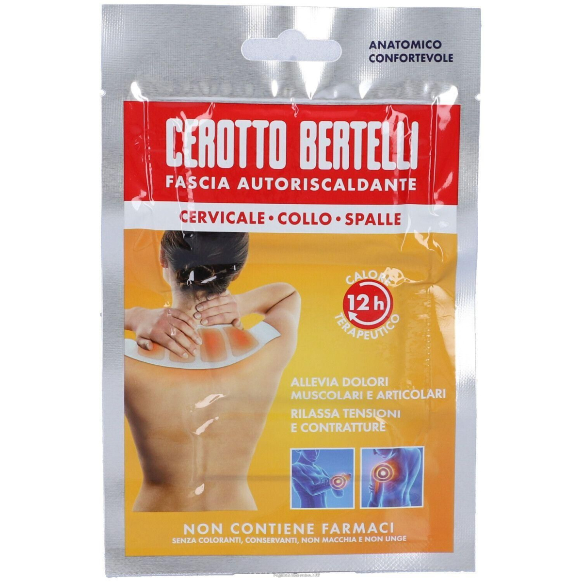 Cerca Prezzi di cerotto bertelli fascia autoriscaldante cervicale-collo-spalle 4x1 st e acquista online