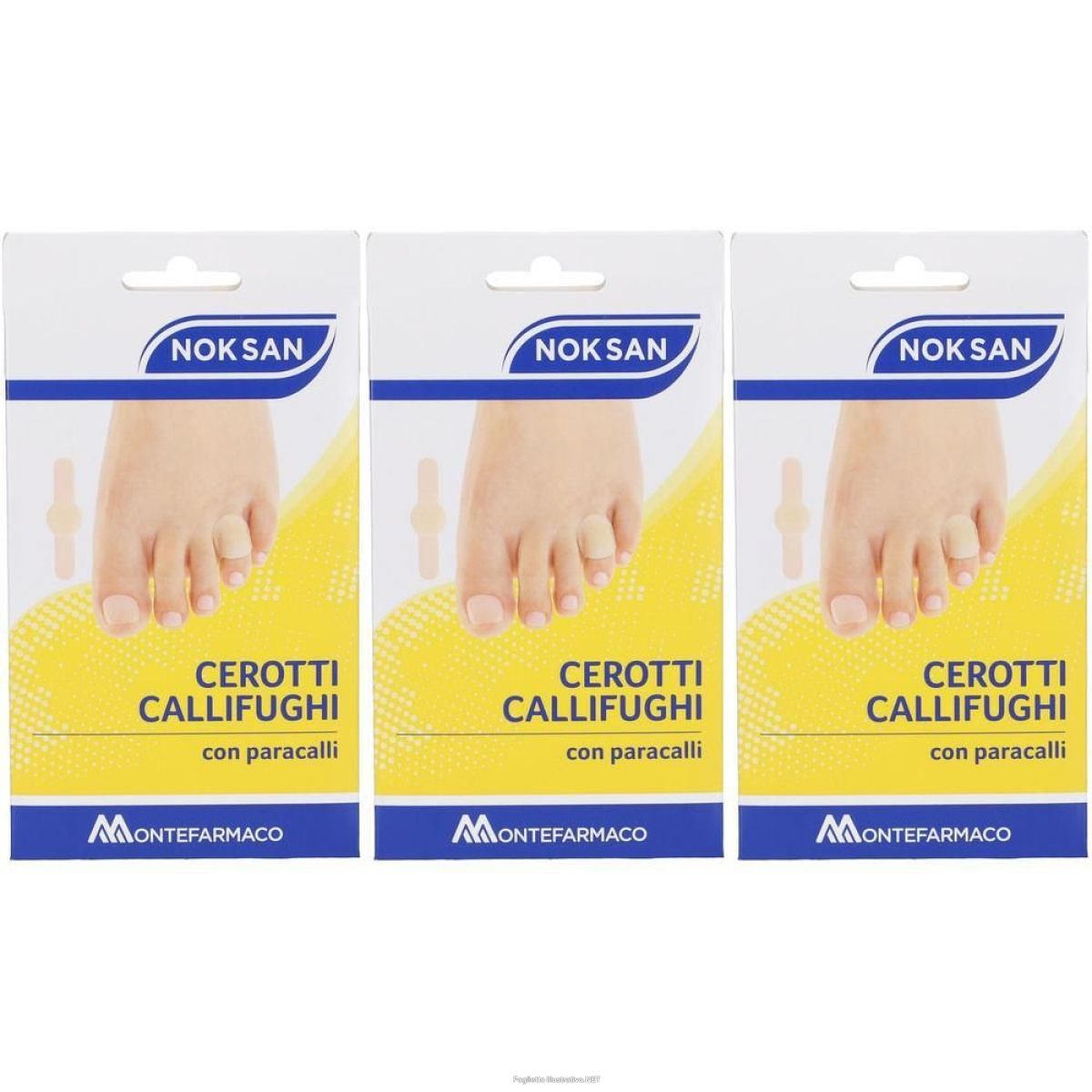Cerca Prezzi di cerotto callifugo con paracalli noksan 6 pezzi 3x6 st e acquista online