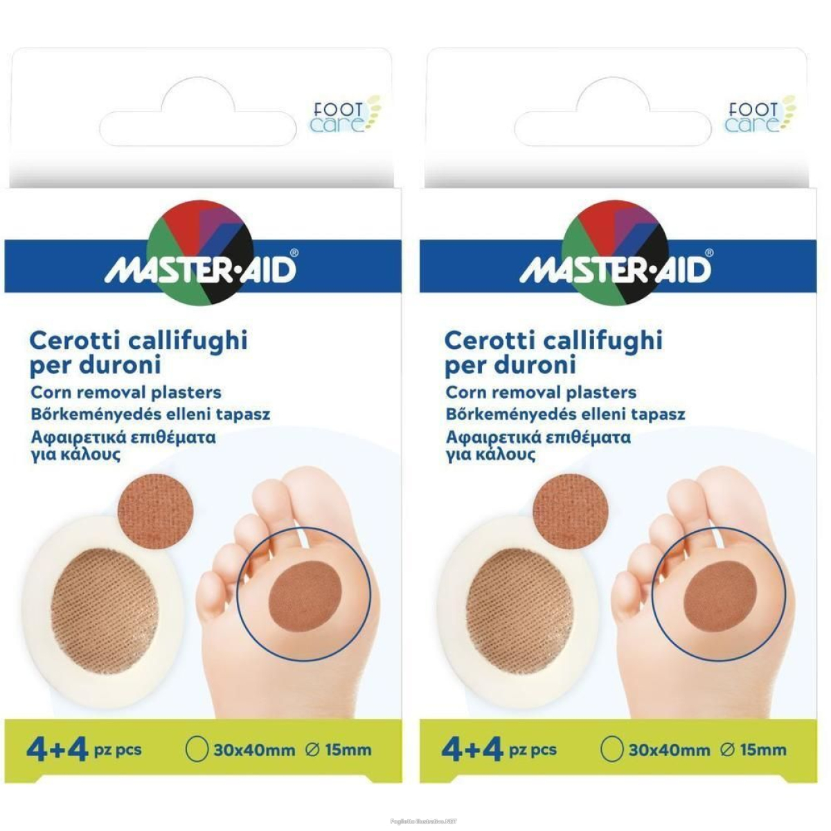 Cerca Prezzi di cerotto callifugo master-aid footcare per duroni 2x8 st e acquista online