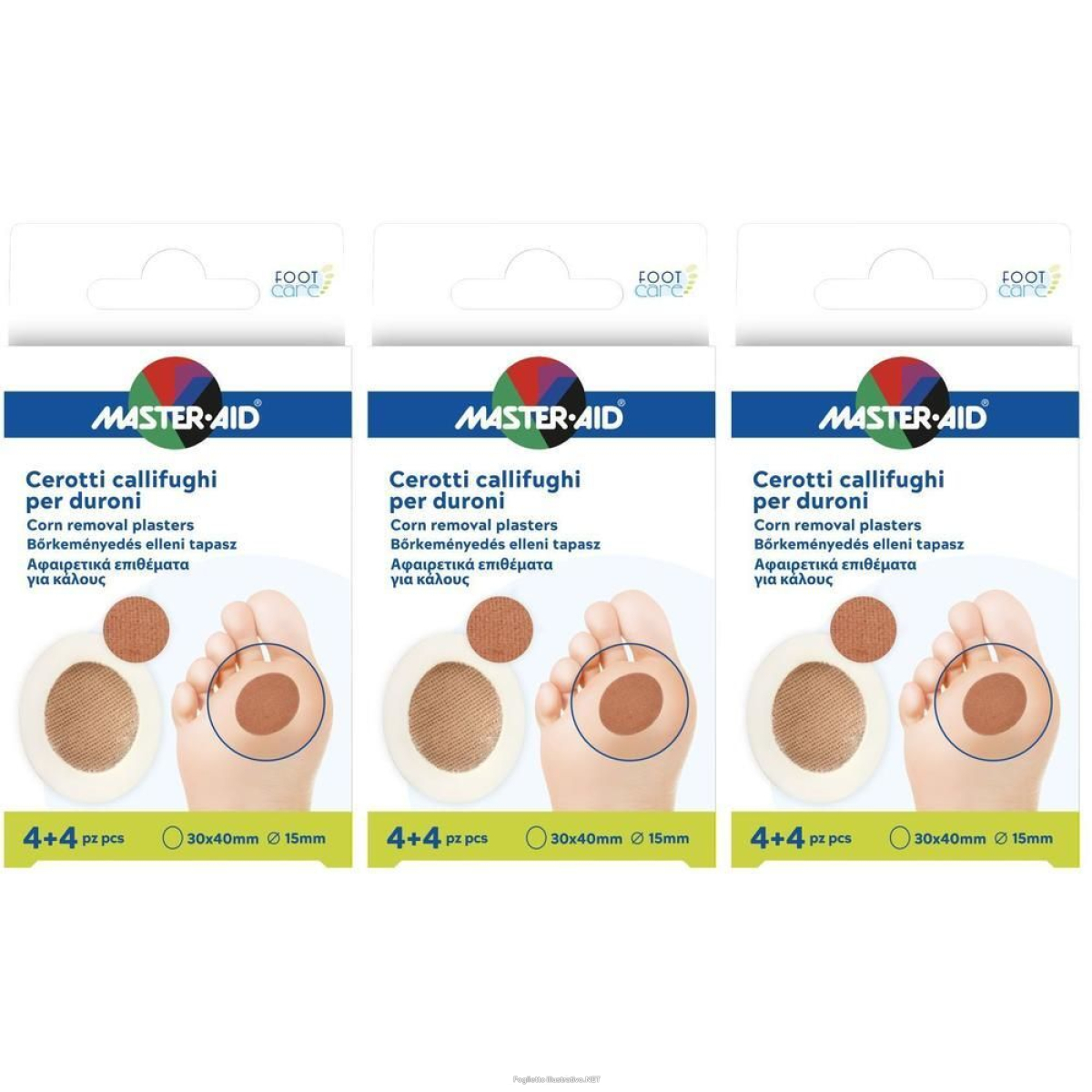 Cerca Prezzi di cerotto callifugo master-aid footcare per duroni 3x8 st e acquista online