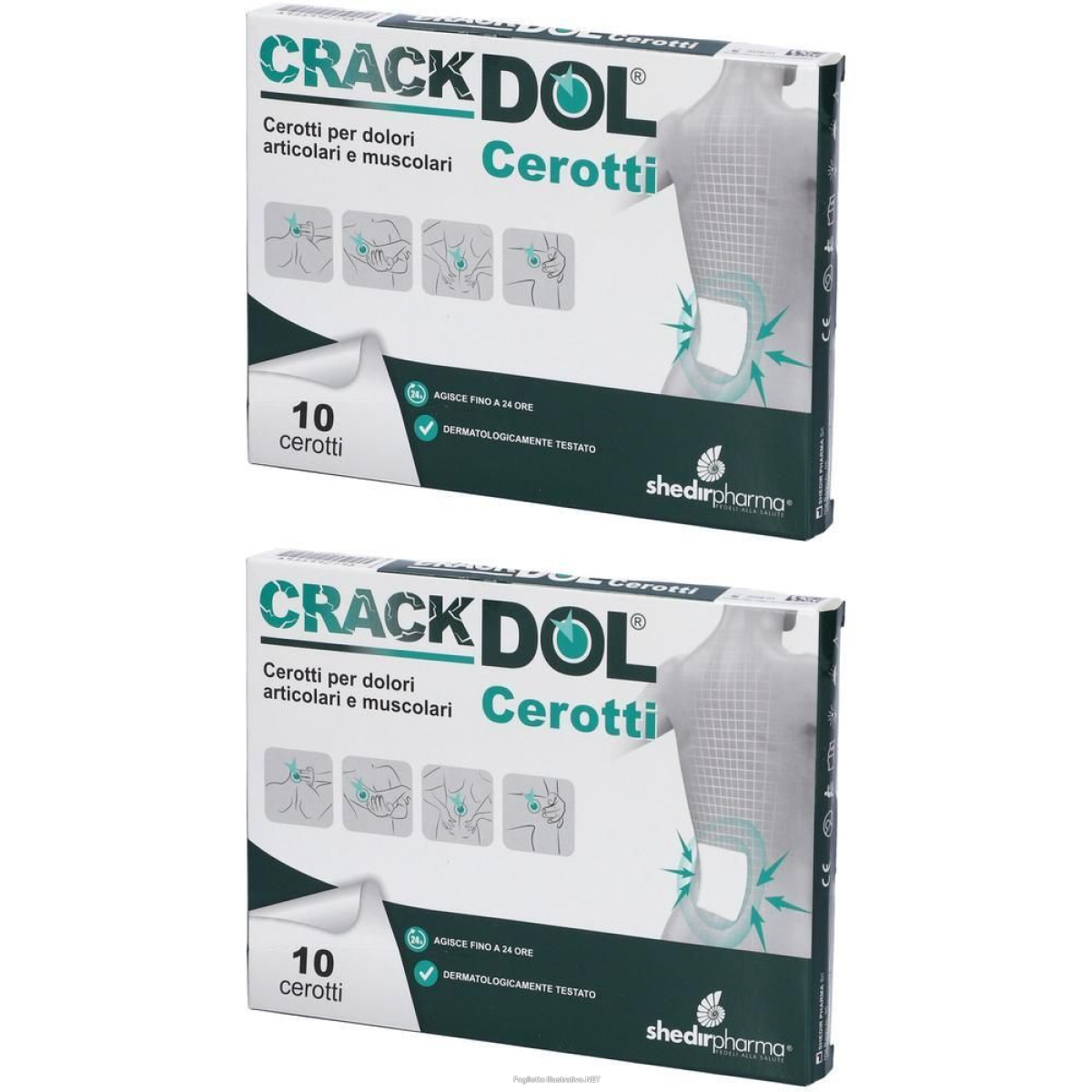 Cerca Prezzi di cerotto crackdol 10 pezzi 2x10 st e acquista online