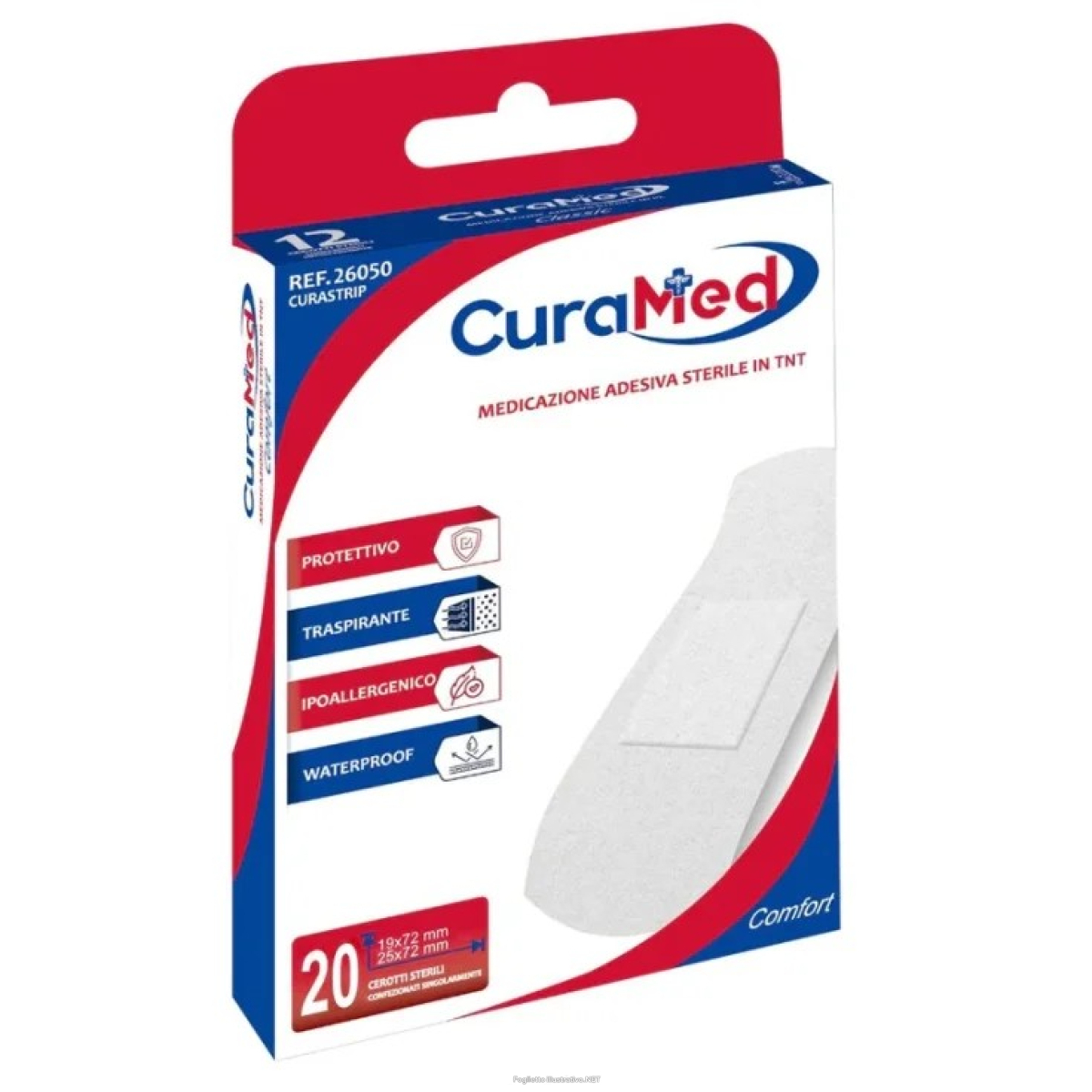 Cerca Prezzi di cerotto curastrip tessuto non tessuto 2 misure 20 pezzi e acquista online