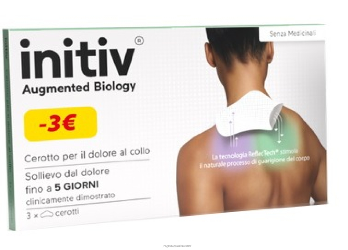 Cerca Prezzi di cerotto dolore collo initiv 3 pezzi promo e acquista online