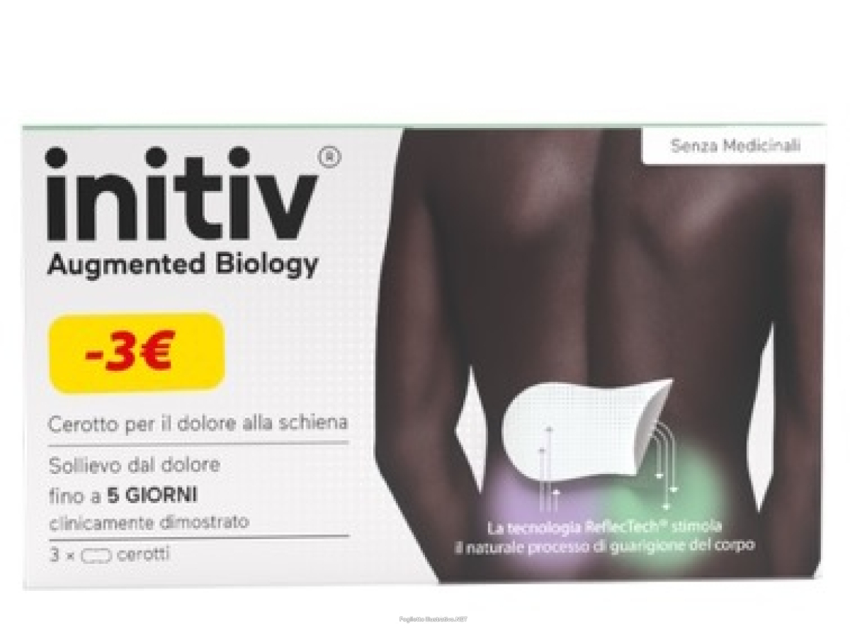 Cerca Prezzi di cerotto dolore schiena initiv 3 pezzi promo e acquista online