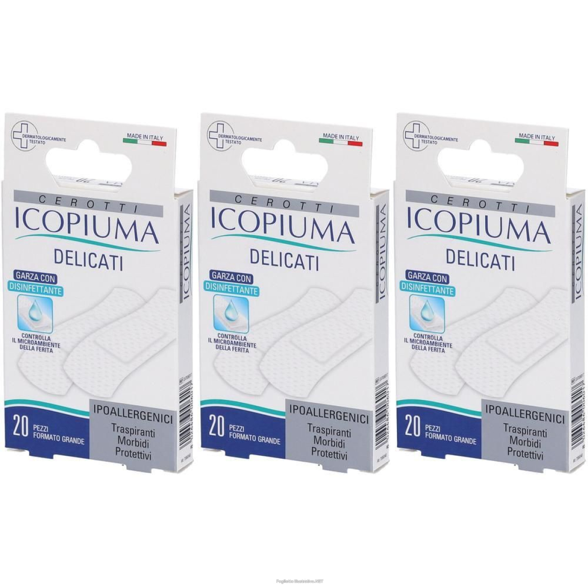 Cerca Prezzi di cerotto icopiuma in tessuto non grande 20 pezzi pz e acquista online
