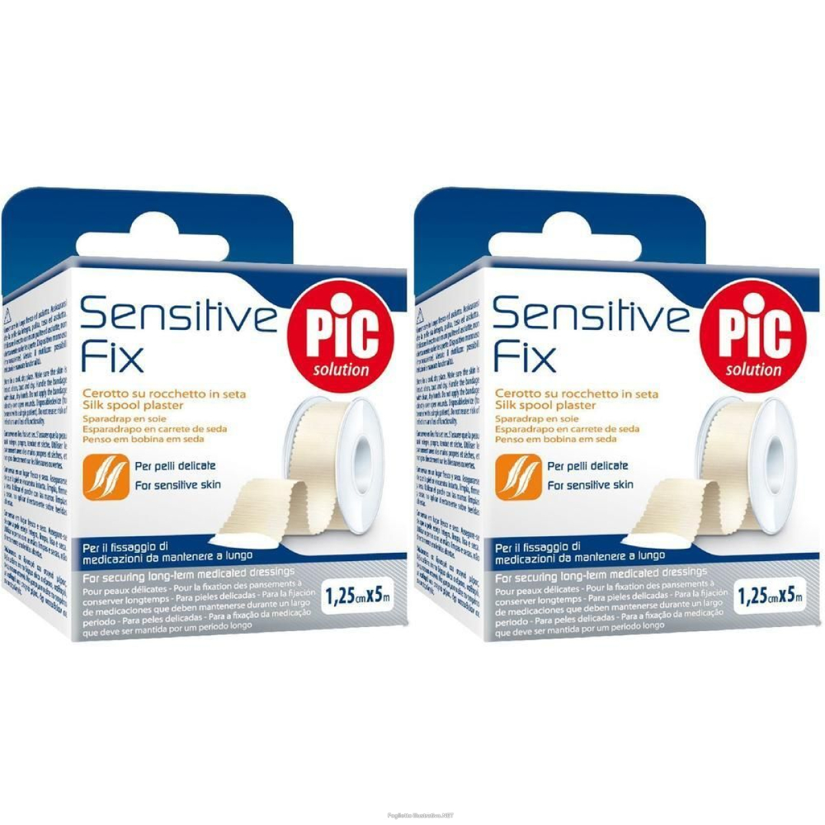 Cerca Prezzi di cerotto in rocchetto pic sensitive fix seta 1,25x500 cm 1 pezzo 2x1 pz e acquista online