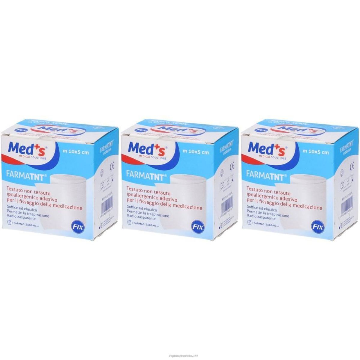 Cerca Prezzi di cerotto meds tessuto non fix ipoallergenico adesivo 1000x5 cm e acquista online