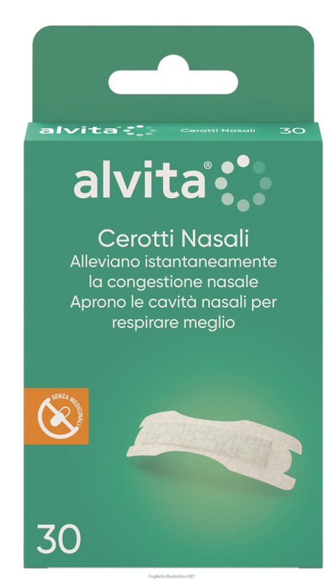 Cerca Prezzi di cerotto nasale alvita 30 pezzi e acquista online