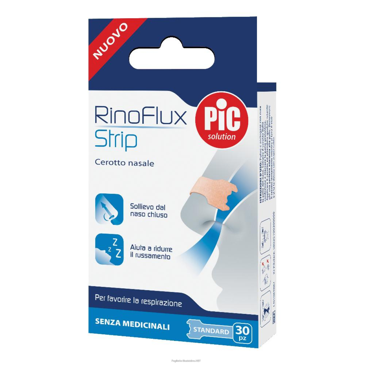 Cerca Prezzi di cerotto nasale rinoflux standard 30 pezzi e acquista online