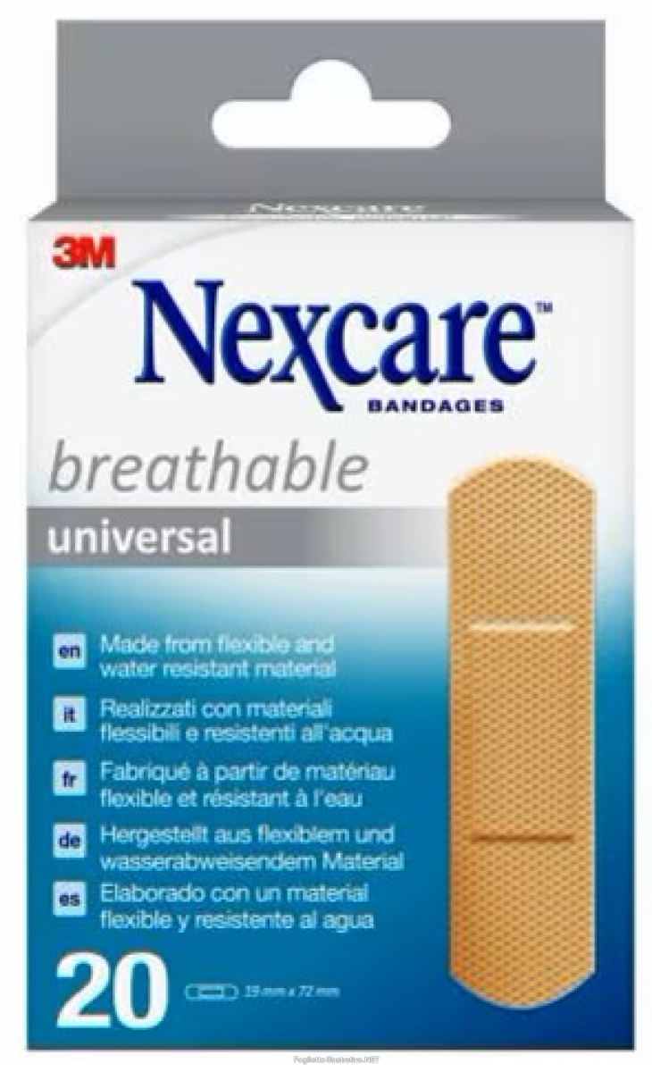 Cerca Prezzi di cerotto nexcare universal 19x72 mm 20 pezzi promo e acquista online