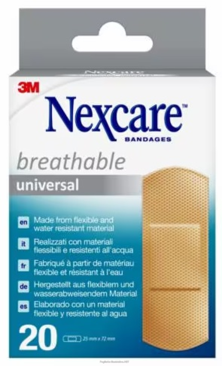 Cerca Prezzi di cerotto nexcare universal 25x72 mm 20 pezzi promo e acquista online