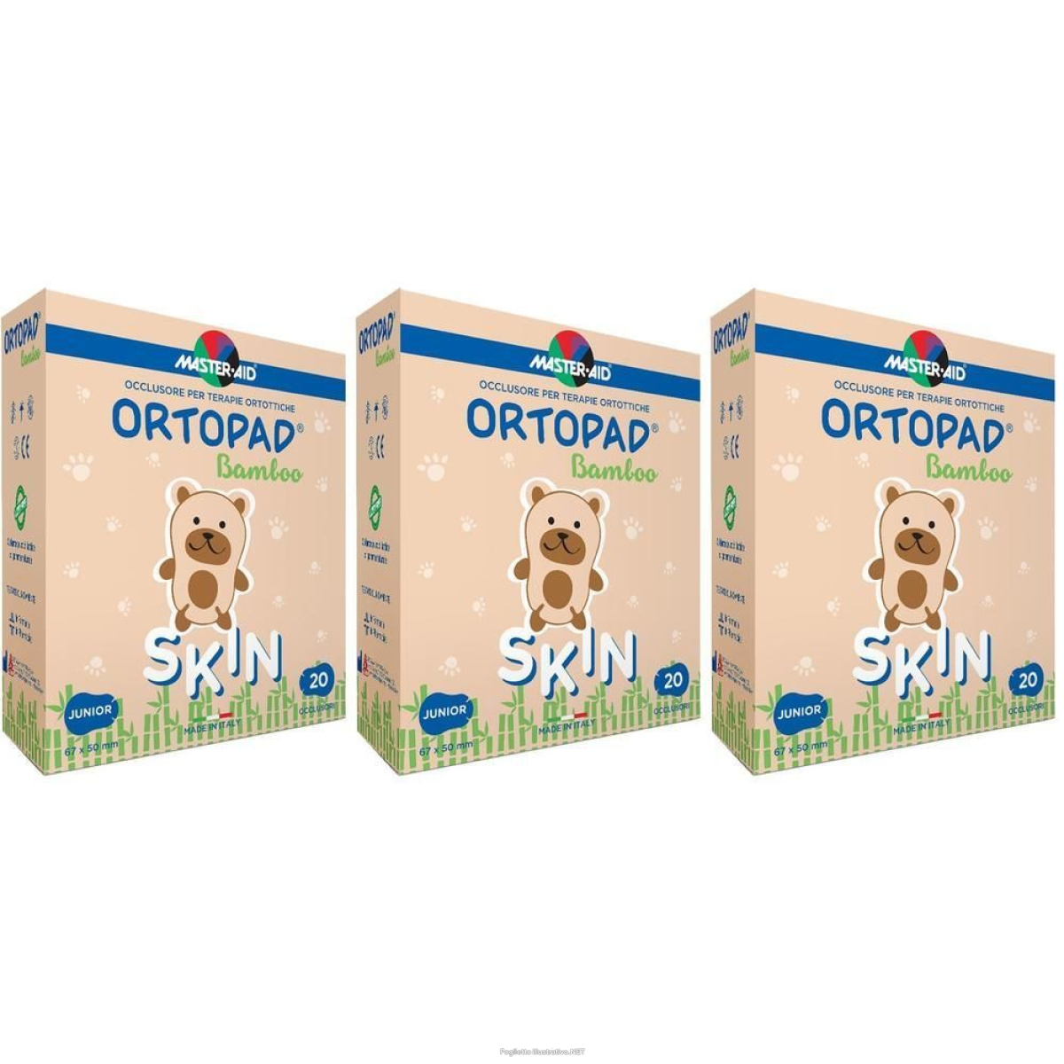 Cerca Prezzi di cerotto oculare per ortottica ortopad skin junior 20 pezzi pz cerot e acquista online