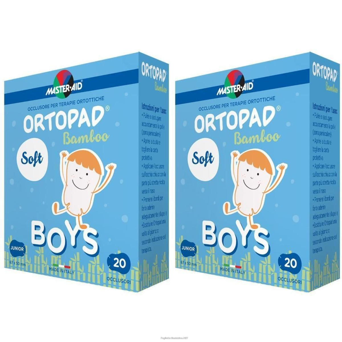Cerca Prezzi di cerotto oculare per ortottica ortopad soft boys junior 20 pezzi pz e acquista online
