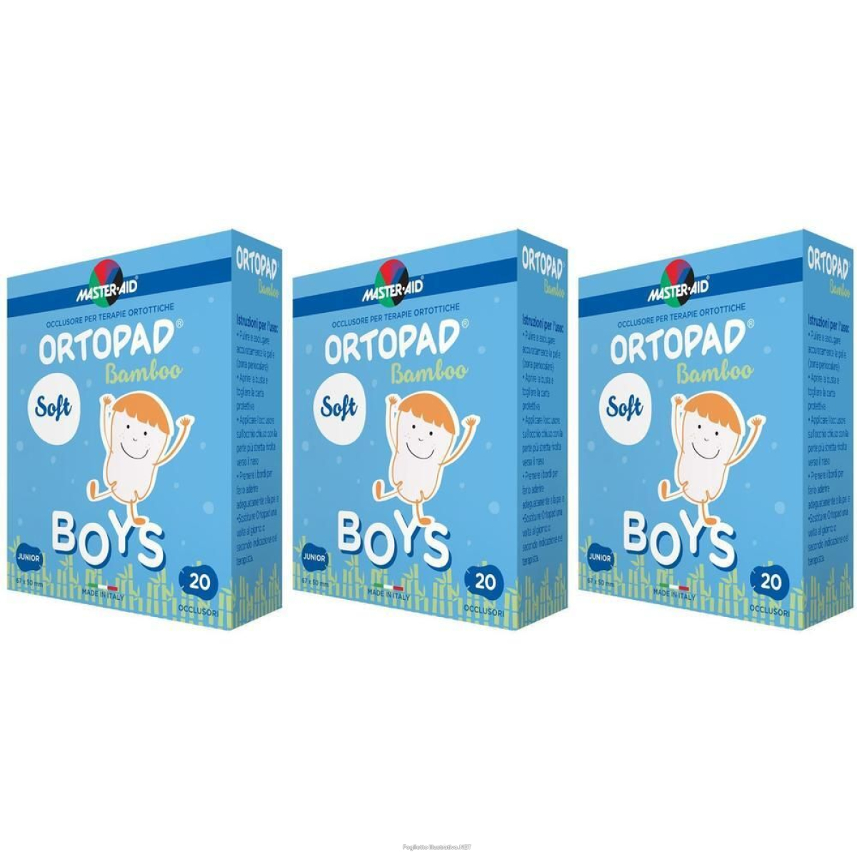 Cerca Prezzi di cerotto oculare per ortottica ortopad soft boys junior 20 pezzi pz e acquista online