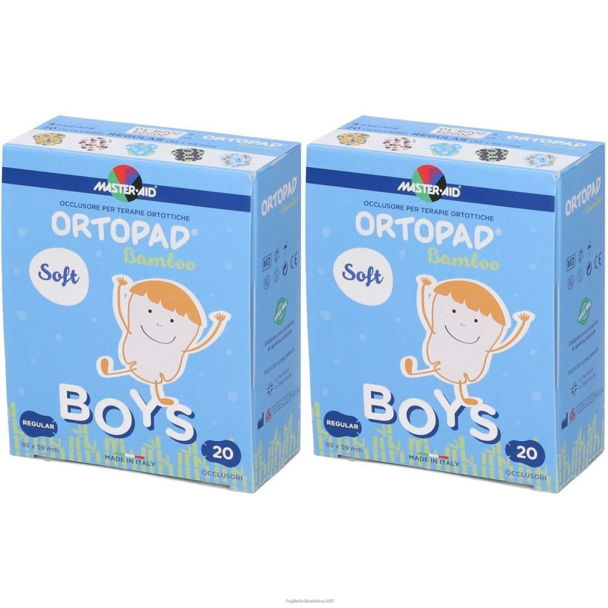 Cerca Prezzi di cerotto oculare per ortottica ortopad soft boys regular 2x20 st e acquista online