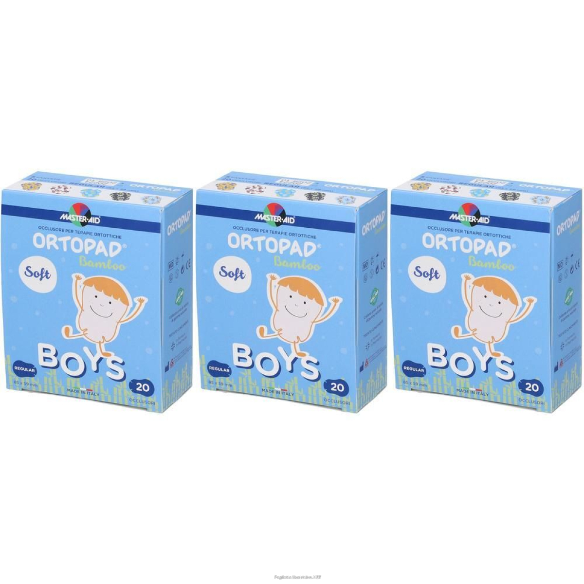 Cerca Prezzi di cerotto oculare per ortottica ortopad soft boys regular 3x20 st e acquista online