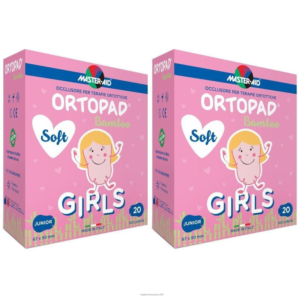 Cerca Prezzi di cerotto oculare per ortottica ortopad soft girls junior 20 pezzi 2x20 e acquista online