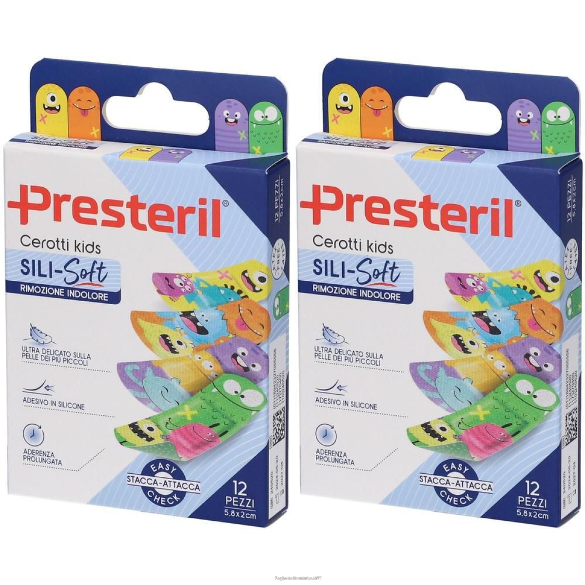 Cerca Prezzi di cerotto presteril sili-soft kids 5,8x2 cm 12 pezzi 2x12 st e acquista online