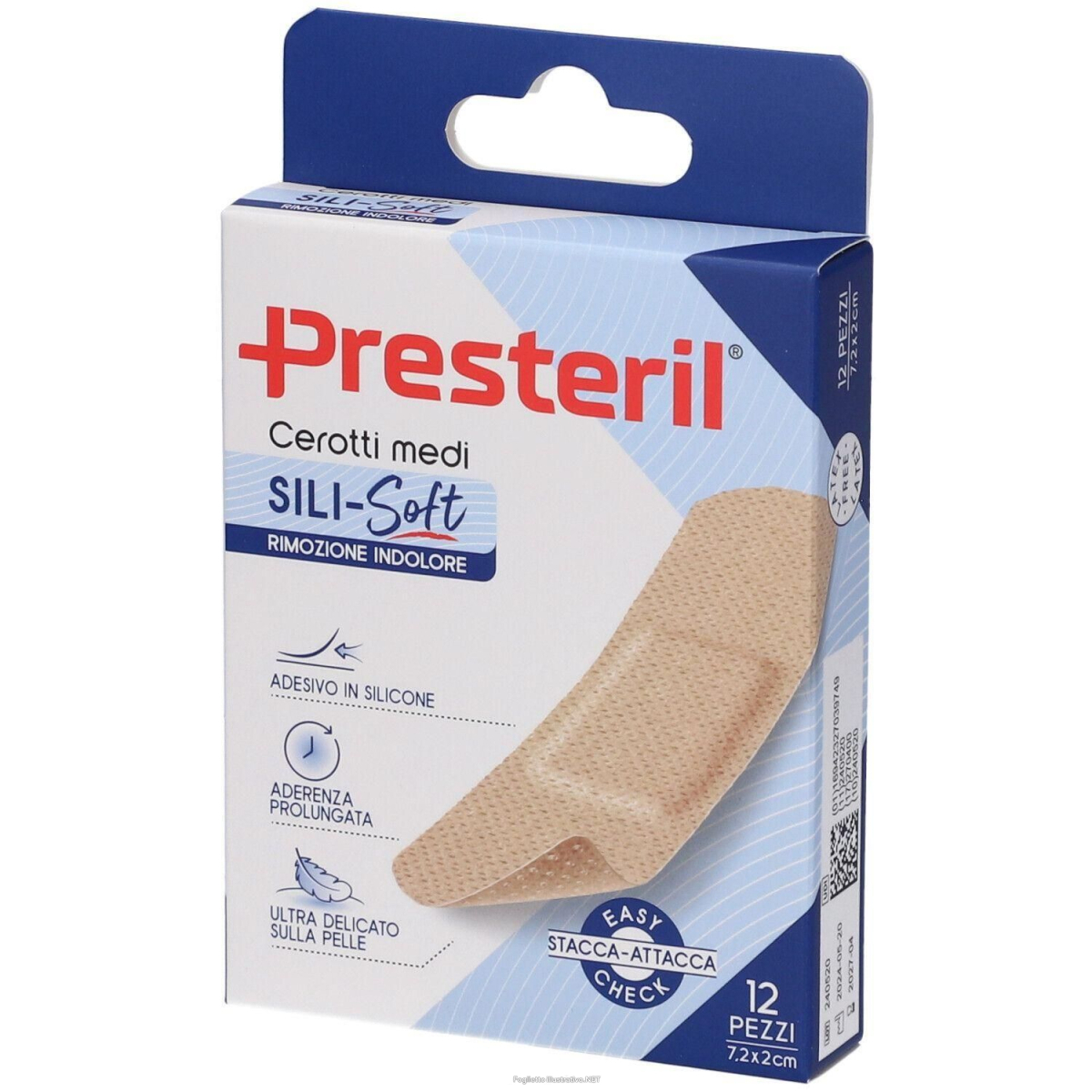 Cerca Prezzi di cerotto presteril sili-soft skin 7,2x2 cm 4x12 st e acquista online