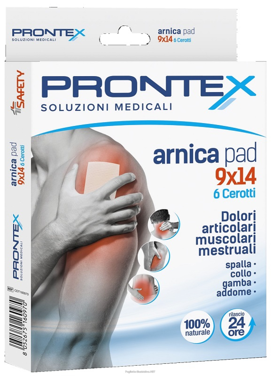 Cerca Prezzi di cerotto prontex arnica pad 9 x 14 6 pezzi e acquista online