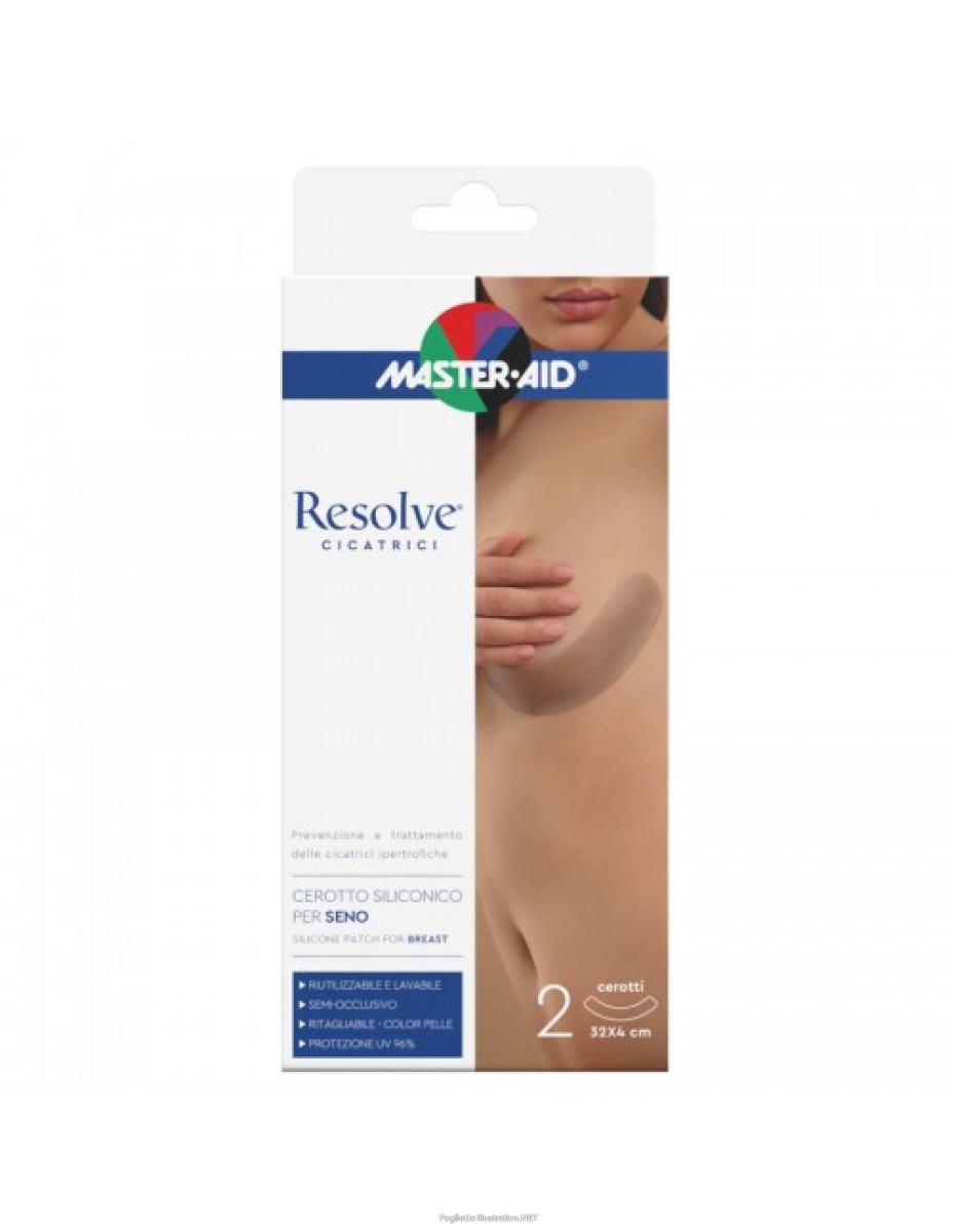 Cerca Prezzi di cerotto siliconico seno master-aid resolve 32x4cm 2 pezzi e acquista online