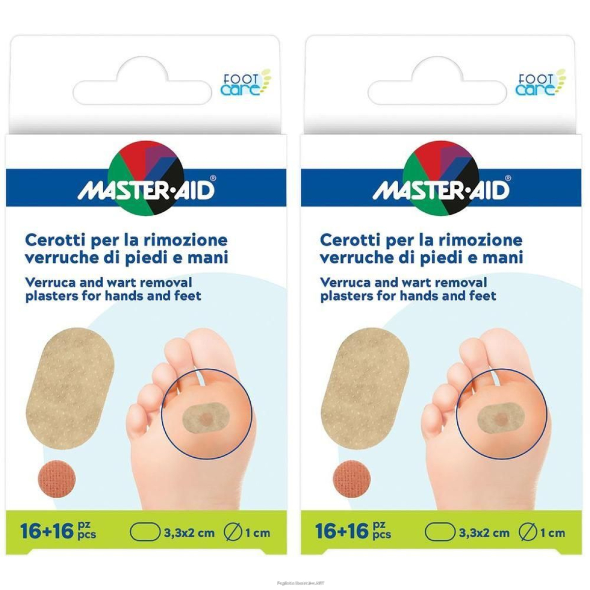 Cerca Prezzi di cerotto verruche master-aid footcare piedi/mani 16 pezzi e4 2x16 st e acquista online