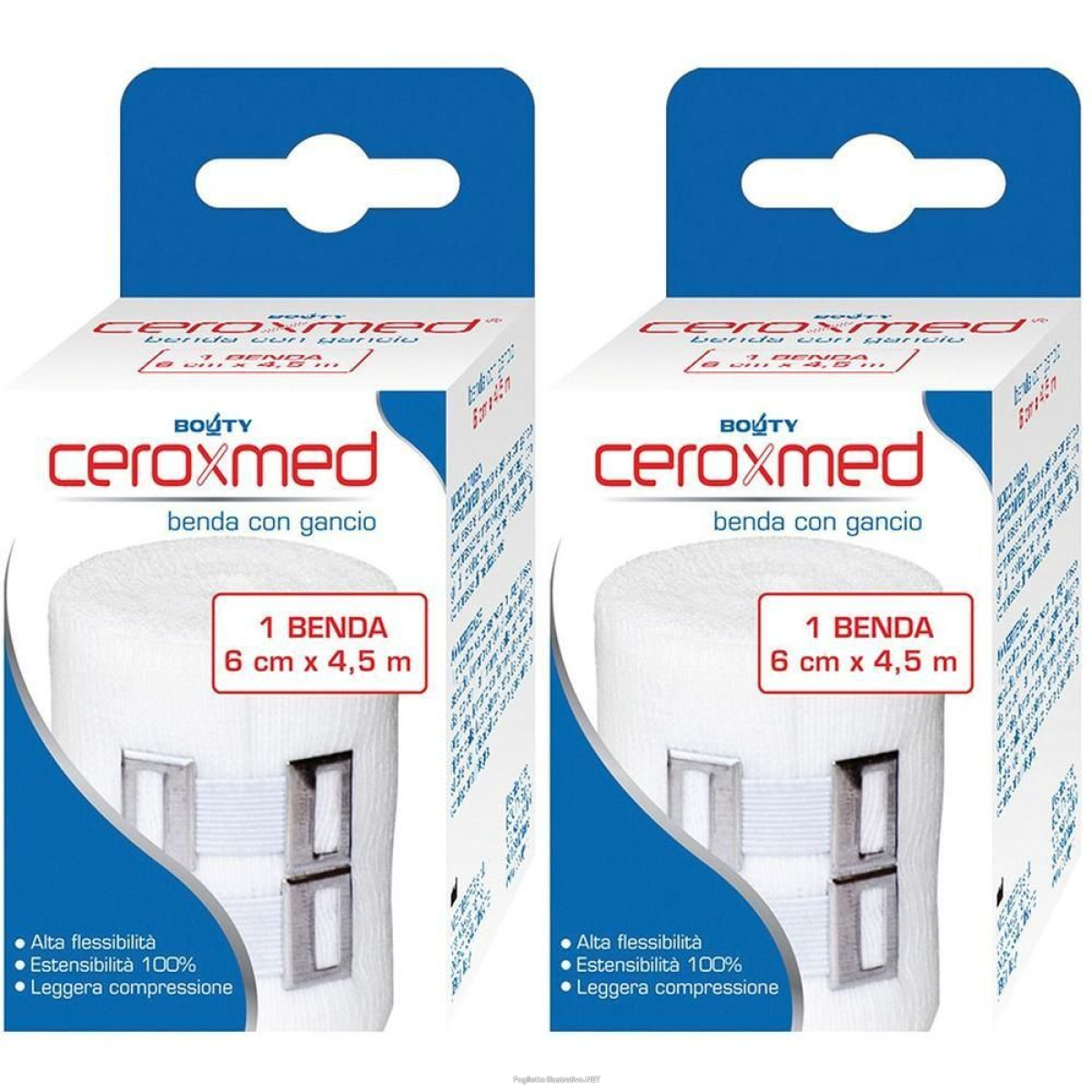 Cerca Prezzi di ceroxmed benda elastica cm 6x4,5 + fermaben 2x1 st e acquista online