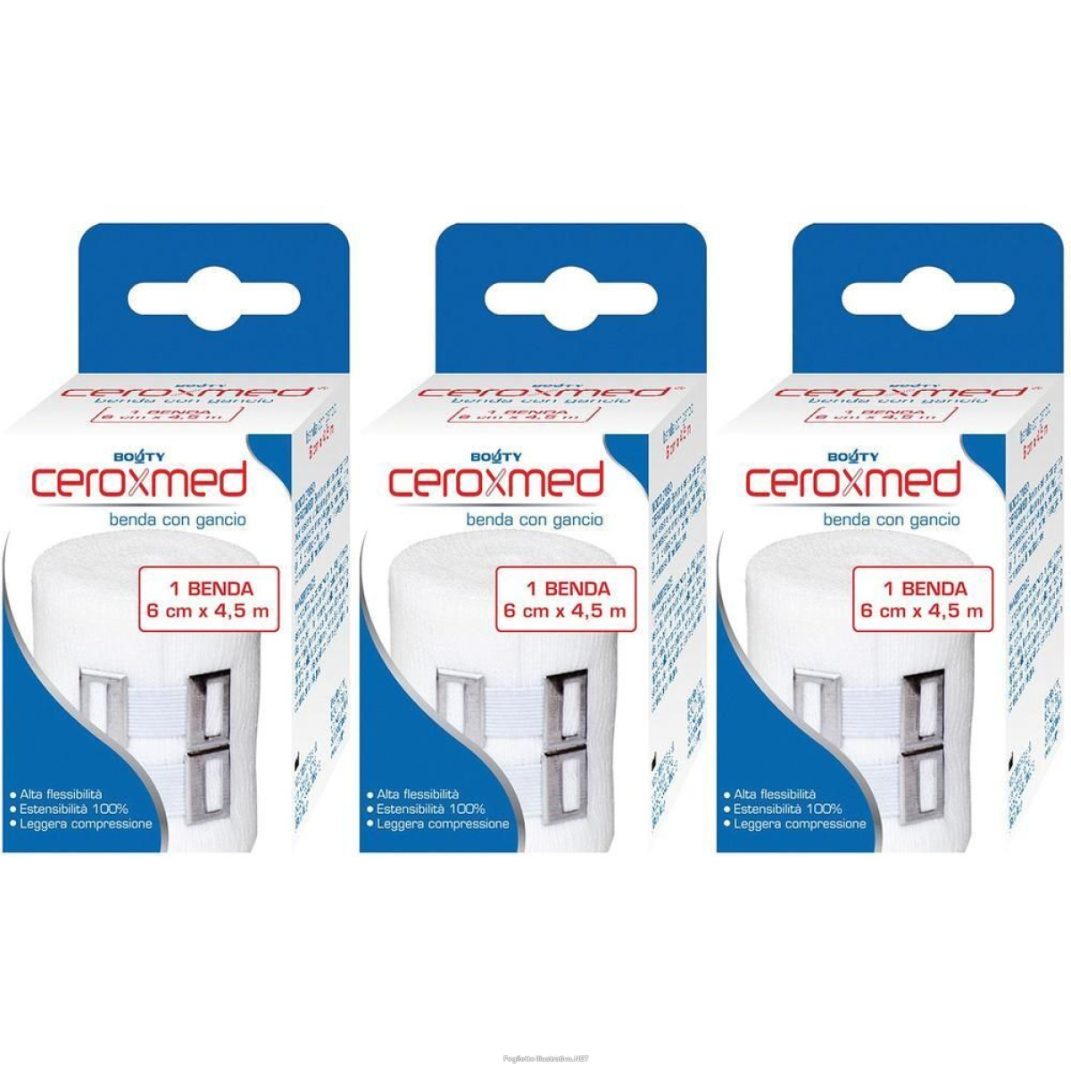 Cerca Prezzi di ceroxmed benda elastica cm 6x4,5 + fermaben 3x1 st e acquista online