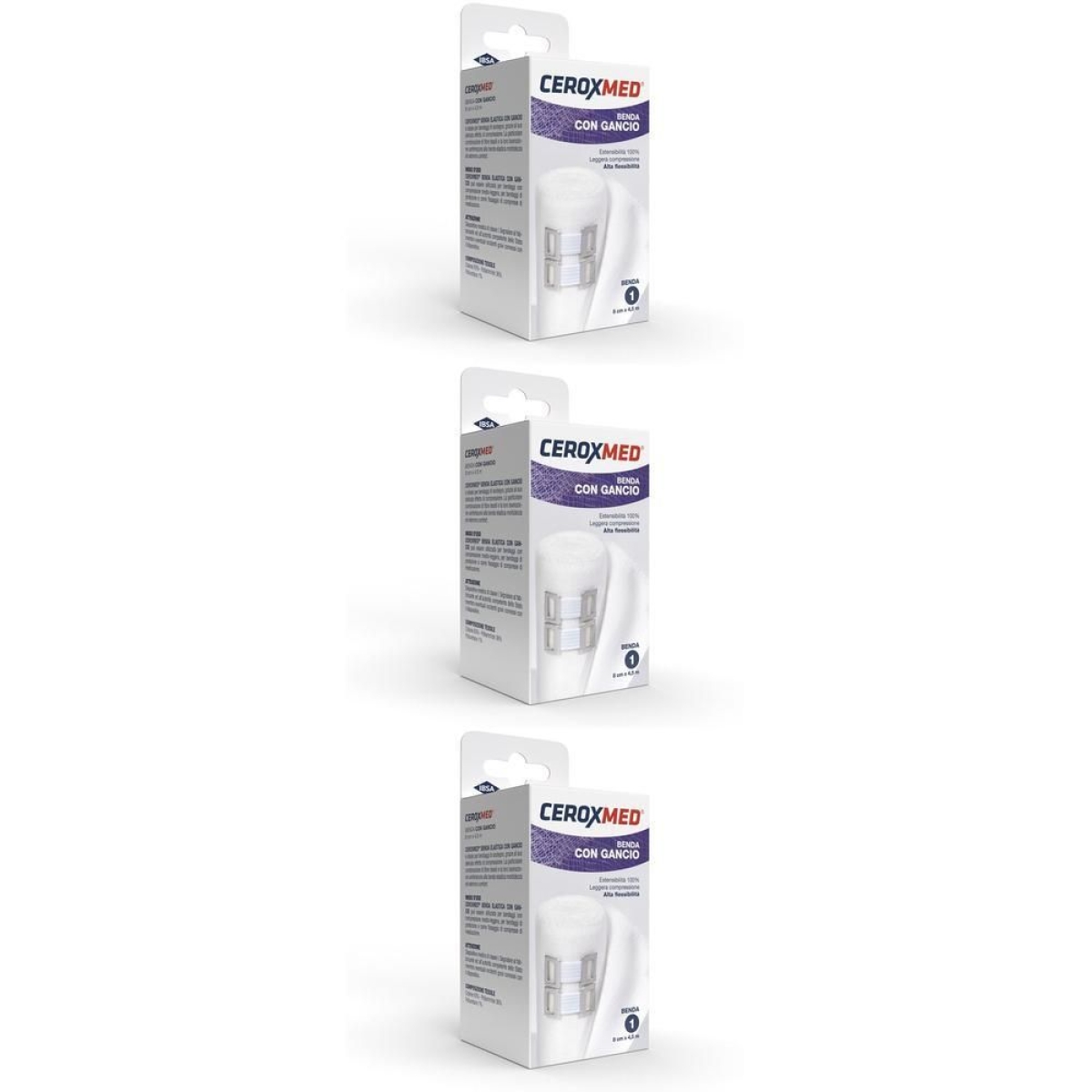 Cerca Prezzi di Ceroxmed benda elastica cm 8x4,5 + fermaben. 3x1 st e acquista online