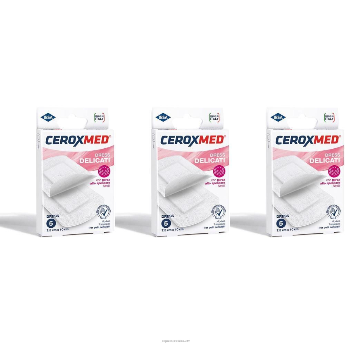 Cerca Prezzi di ceroxmed cerotti dress delicati 7,5cm x 10cm 3x5 pz cerotto e acquista online