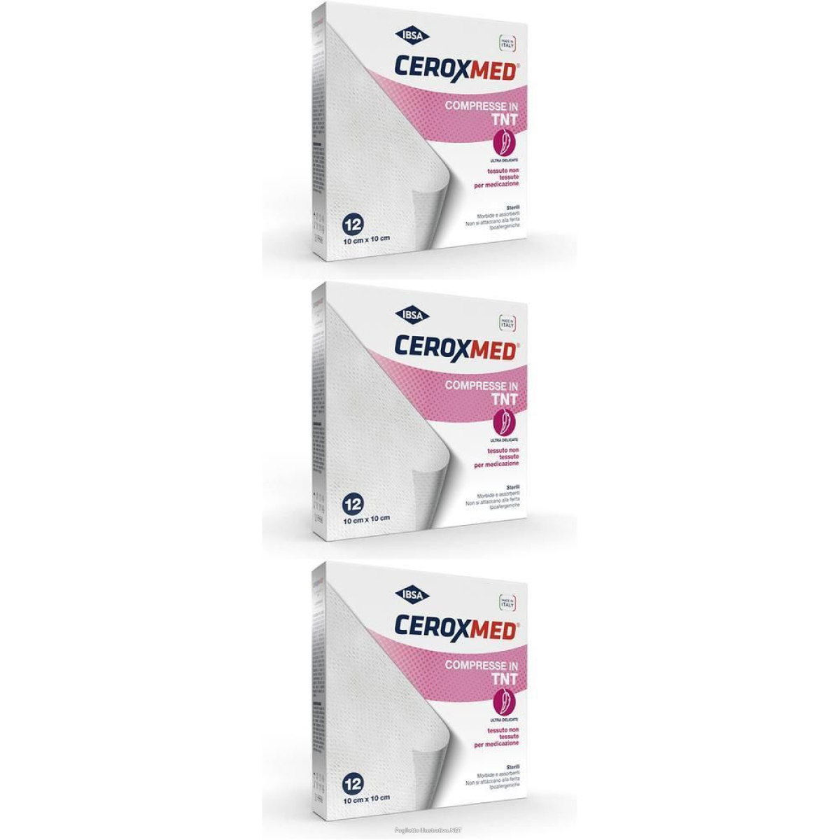 Cerca Prezzi di ceroxmed compresse garza tnt cm 10 x 3x12 st e acquista online