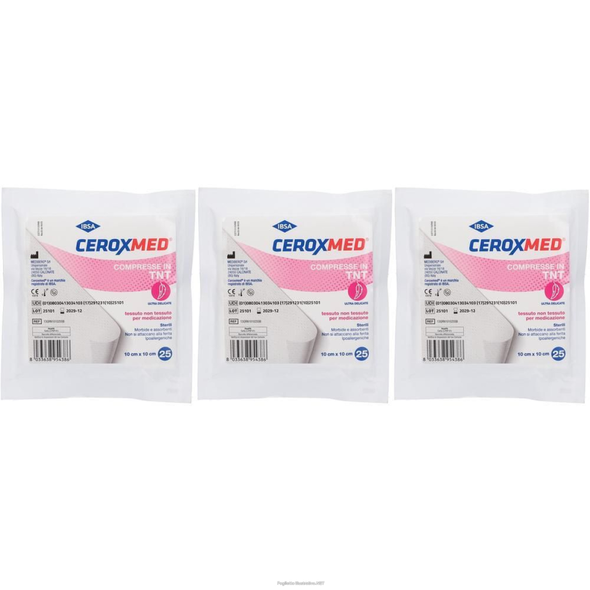 Cerca Prezzi di ceroxmed compresse garza tnt cm 10 x 3x25 pz e acquista online