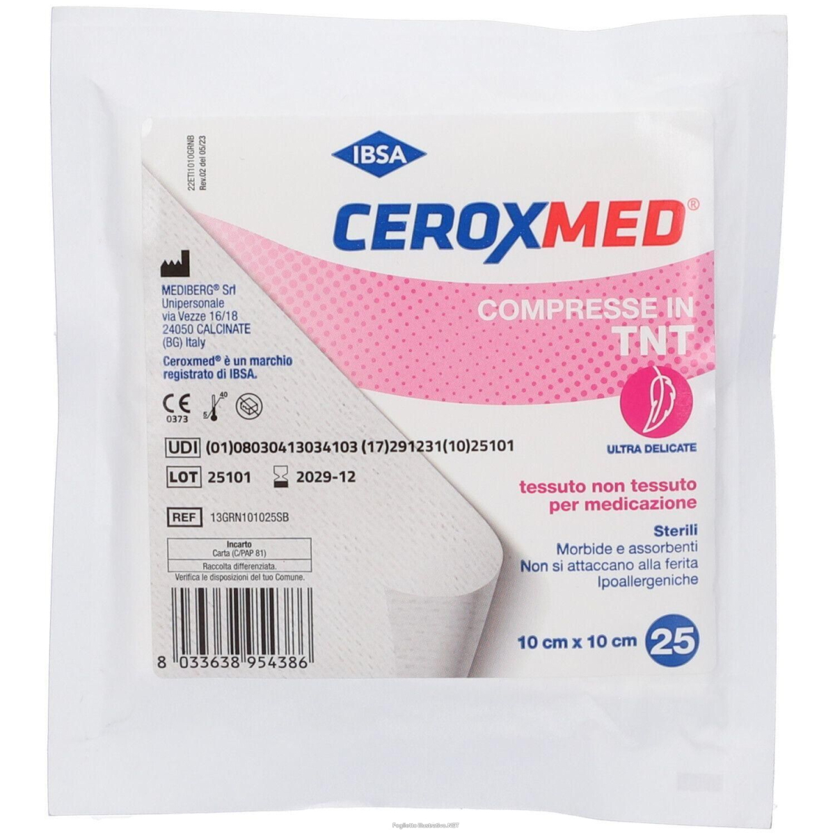 Cerca Prezzi di ceroxmed compresse garza tnt cm 10 x 4x25 pz e acquista online