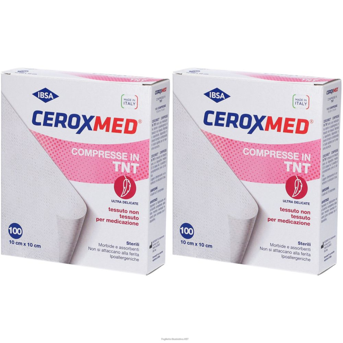 Cerca Prezzi di ceroxmed® compresse in tnt 10 x cm set da 2 2x100 pz e acquista online