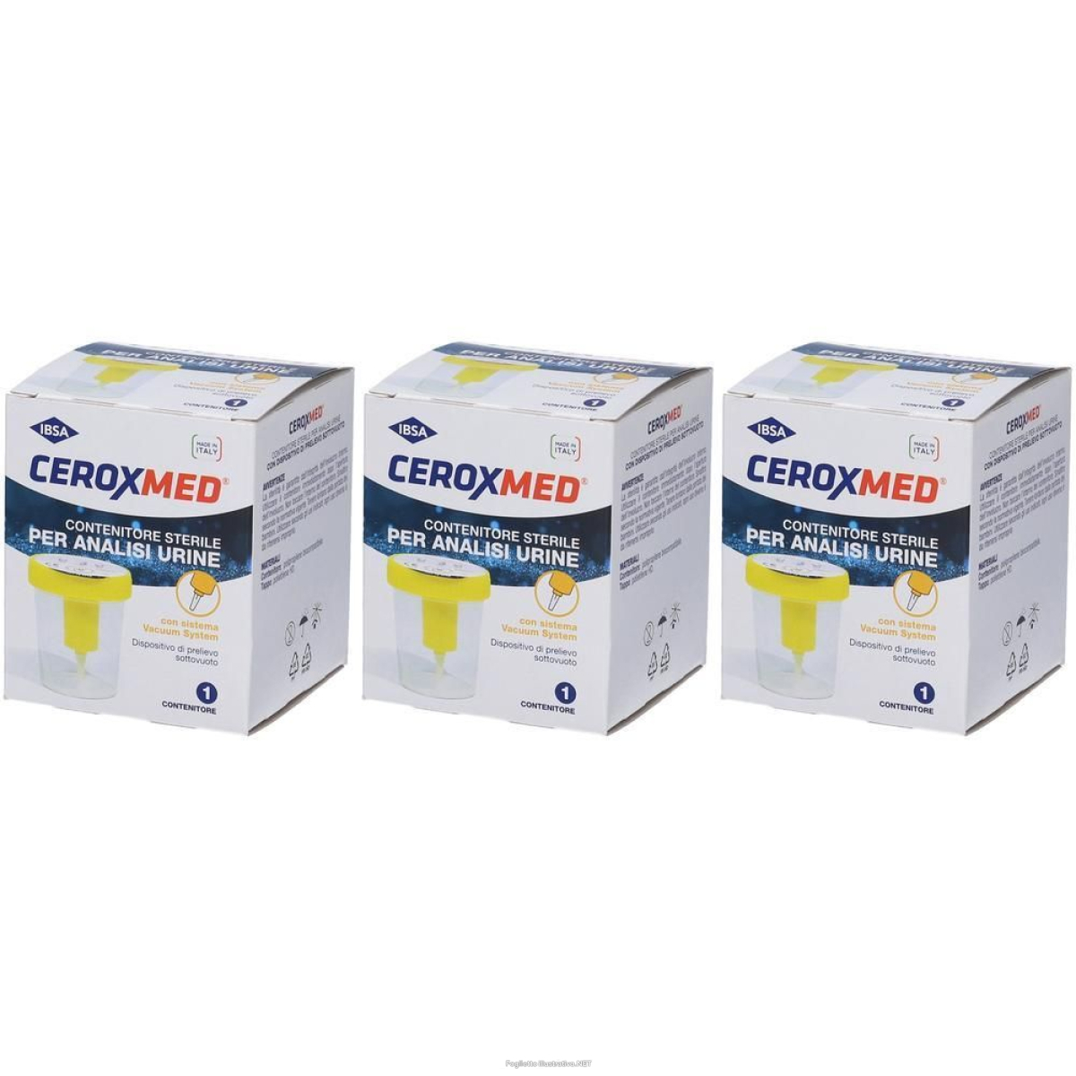 Cerca Prezzi di ceroxmed contenitore urine vacuum system 1 st e acquista online