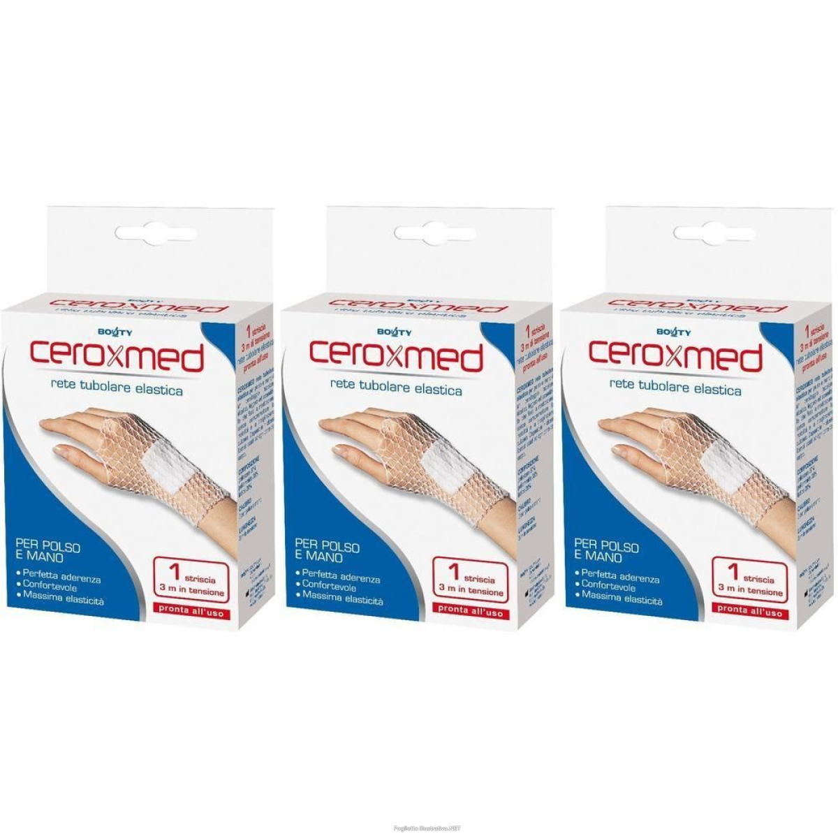 Cerca Prezzi di ceroxmed rete tubolare mano/polso 3x1 st e acquista online