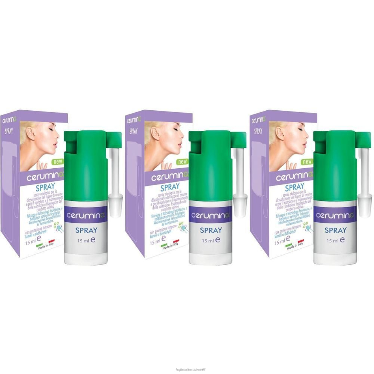 Cerca Prezzi di cerumina spray oto 15 ml 3x15 ml e acquista online