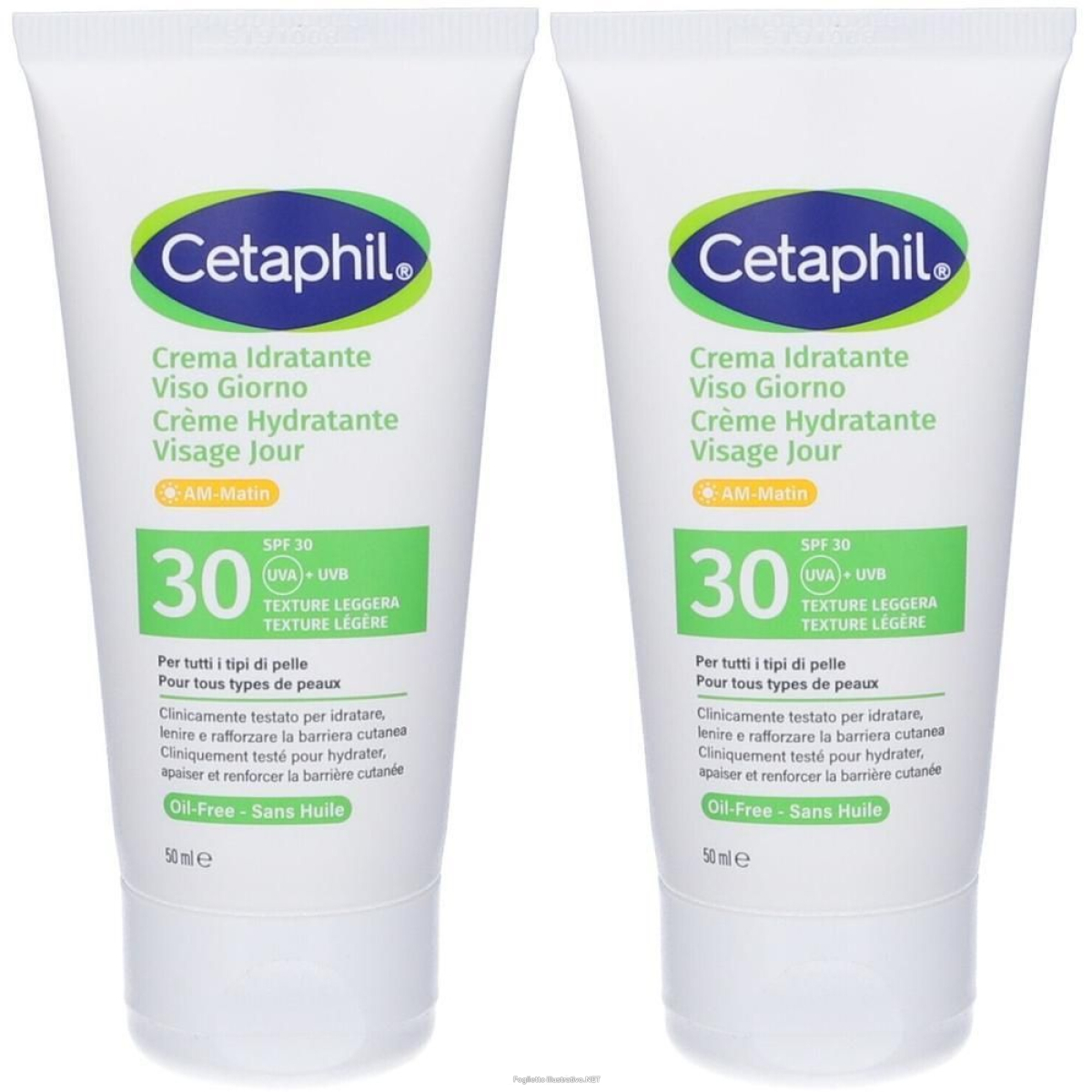 Cerca Prezzi di cetaphil crema idratante viso giorno spf 30 2x50 ml e acquista online