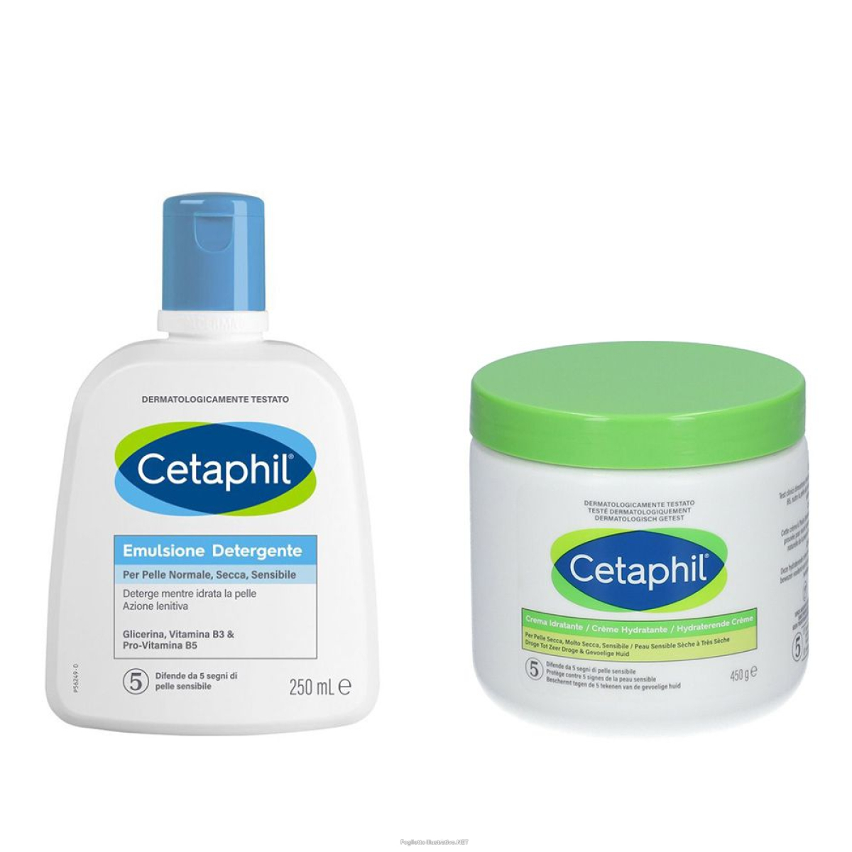 Cerca Prezzi di Cetaphil Emulsione Detergente + Crema Idratante 1 Pezzo Set e acquista online