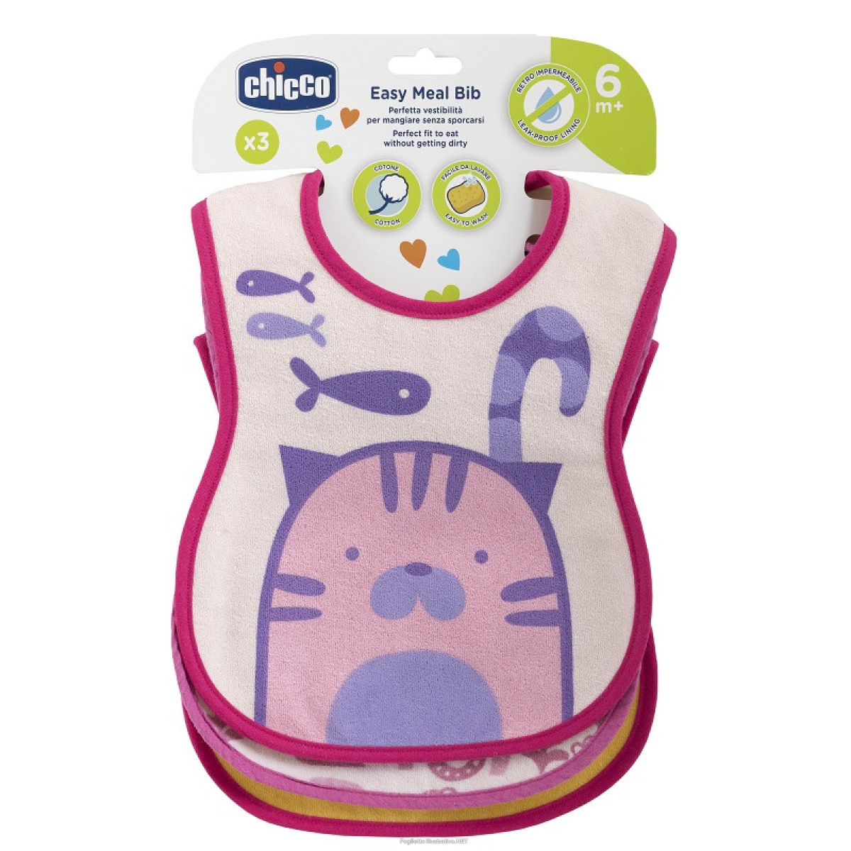 Cerca Prezzi di chicco bavagl pap 6m+ 3 pezzi rosa/ve e acquista online