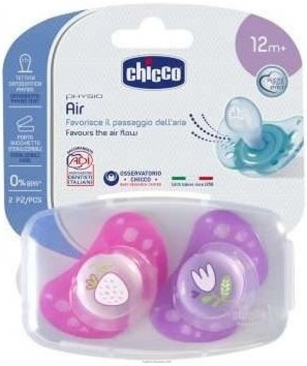 Cerca Prezzi di chicco succhicco air grl sil 12+ 2 pezzi e acquista online