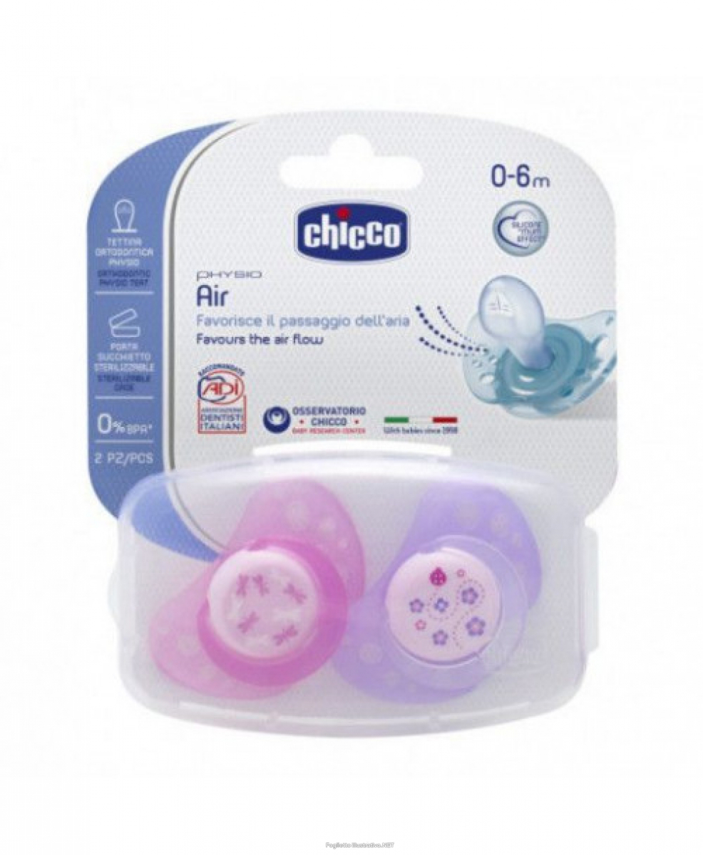 Cerca Prezzi di chicco succhicco air grl sil 0-6 2 pezzi e acquista online