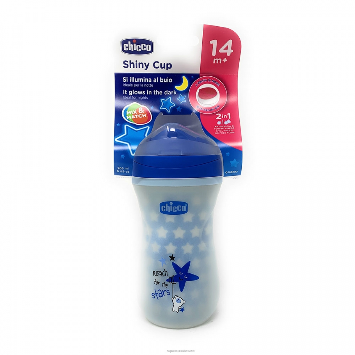 Cerca Prezzi di chicco tazza glowing 14m+ azzurra e acquista online