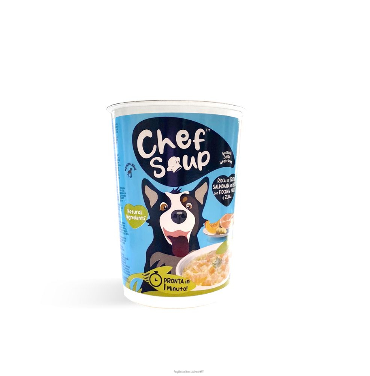 Cerca Prezzi di chef soup con trota salmonata in pezzi patata e zucca 50 g mangime e acquista online