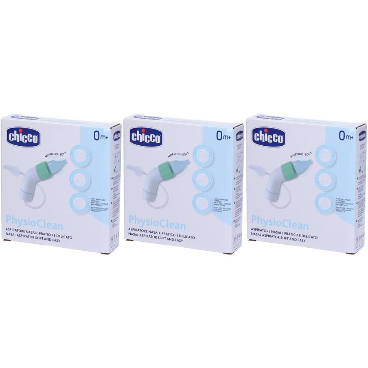 Cerca Prezzi di Chicco aspiratore nasale rapido e delicato physioclean 3x1 st e acquista online