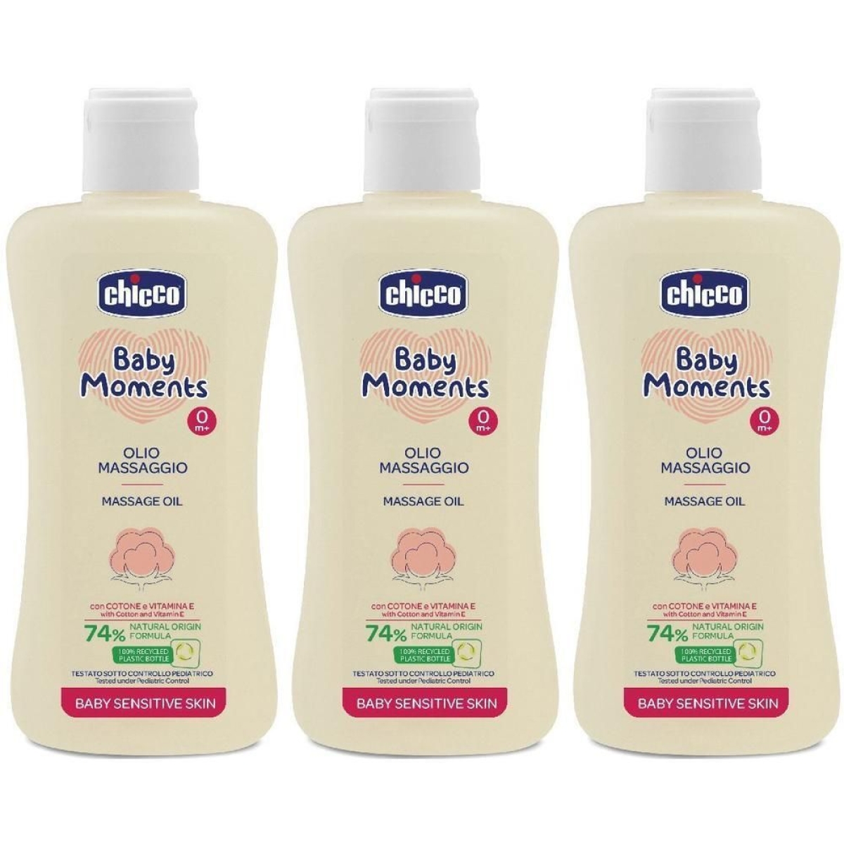 Cerca Prezzi di Chicco baby moments olio massaggio 3x200 ml e acquista online